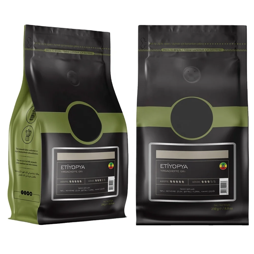 FILTER COFFEE ETHIOPIA YIRGACHEFFE GR1 250G/500G/1KG FACTORY WHOLESALE Best Price Filter Coffee Product Company