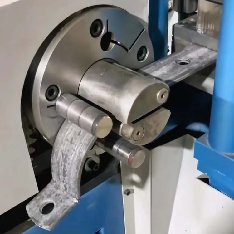 CNC High Quality Metal Flat Iron Hoop Holding Punching And Forming Machine For Hoop Clamp