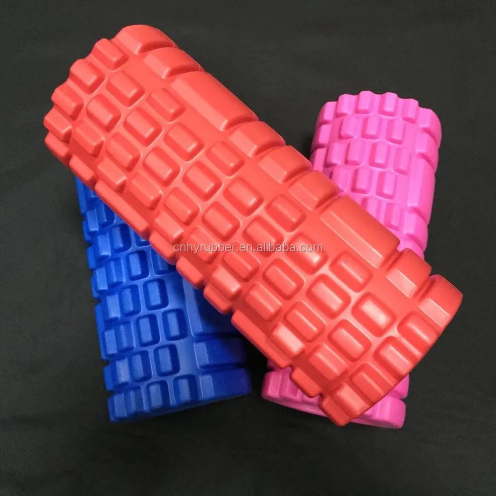 Custom Personalised Gym Cork China Fitness Massage Yoga Wheel Roller Column Eva Paint Foam Roller