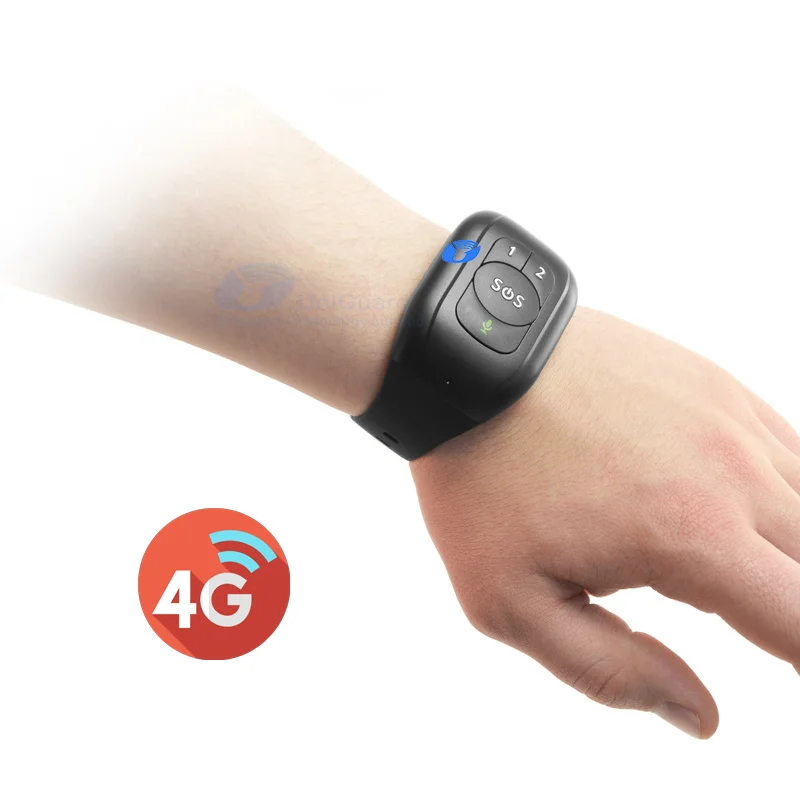 hi-target waterproof wristband GPS tracker for seniors with sos panic TWO-way voice call Mobile real time tracking GPS tracker