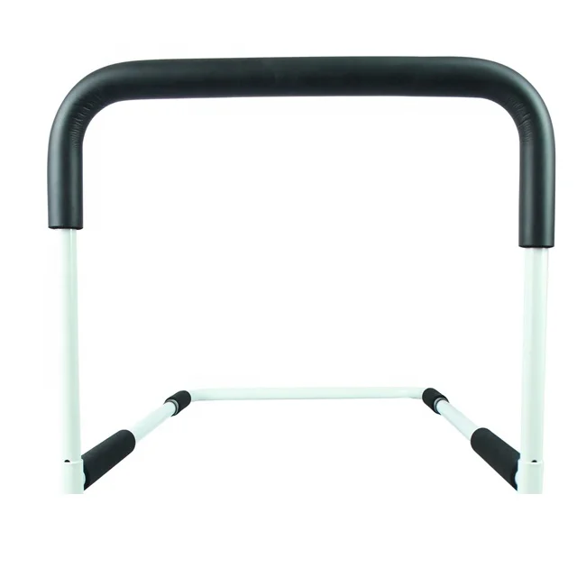 Safe standing bed assist handrail  for seniors