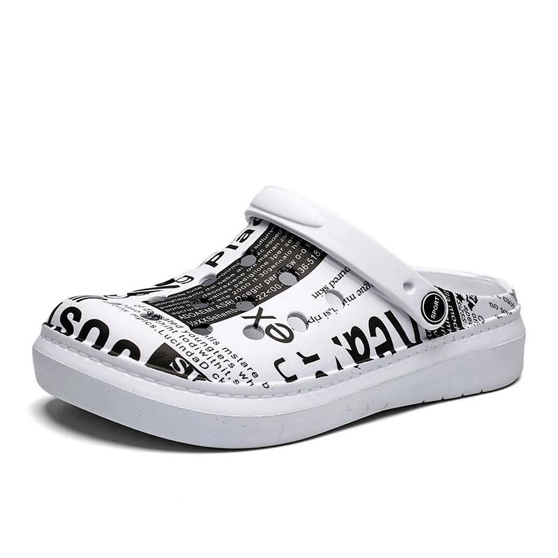 Сандалии Croc Homme, садовая обувь, Кроксы для мальчиков, красочные детские сабо, сабо, платформа для мужчин, Кроксы, сандалии