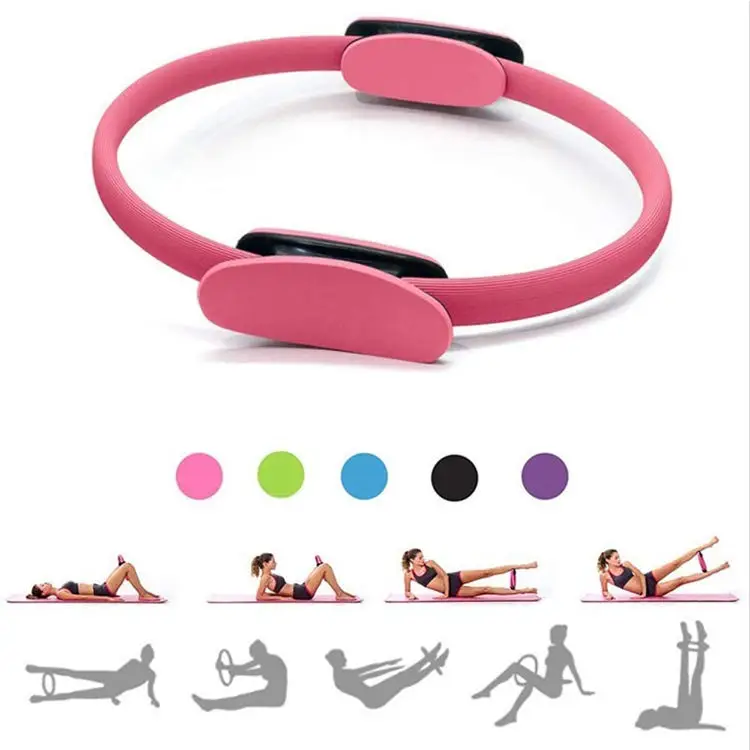 Fitness Accessories Yoga Magic Circle Pilates Ring Double Handle Magic Yoga Pilates Circle Yoga Pilates Ring