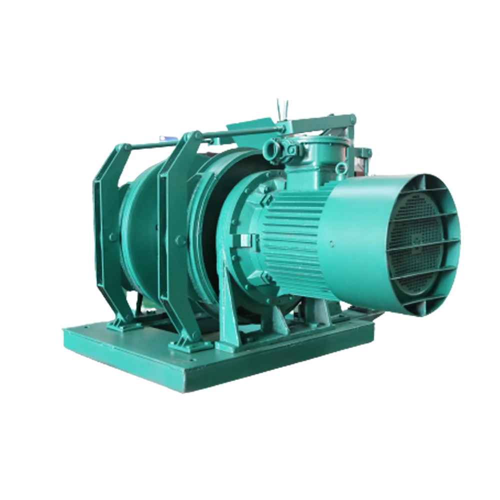 Coal Mine Electric Scraper Winch 5 Ton Electric Trailer Winch Electric Underground Mining Air Scraper Winch With Scraper Pan