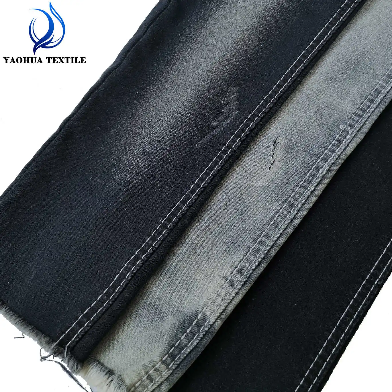 Y99-1 китайские фабричные поставщики, 100 Черная атласная хлопковая ткань