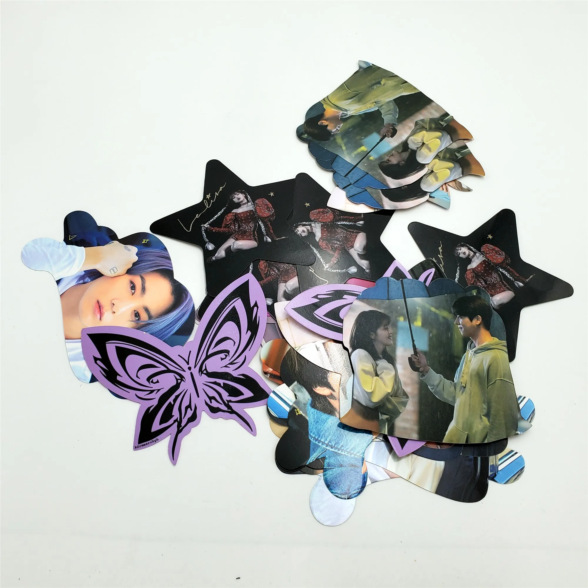 Cheap Price China OEM Special cutting shape die cut super star paper card with coated paper material