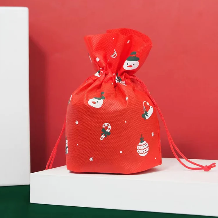 High Quality Christmas Eco-Friendly Non Woven Tote Bag