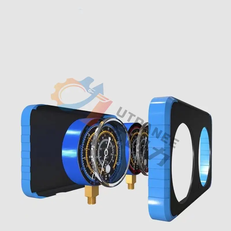 Automotive Ac Manifold Gauge Tool  Refrigeration Machine Pressure Gauge R134A R410 R22 R12 R502 R404 R1234yf