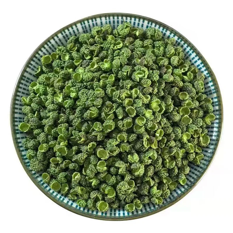 Premium fresh dried chilies seasoned green Sichuan pepper
