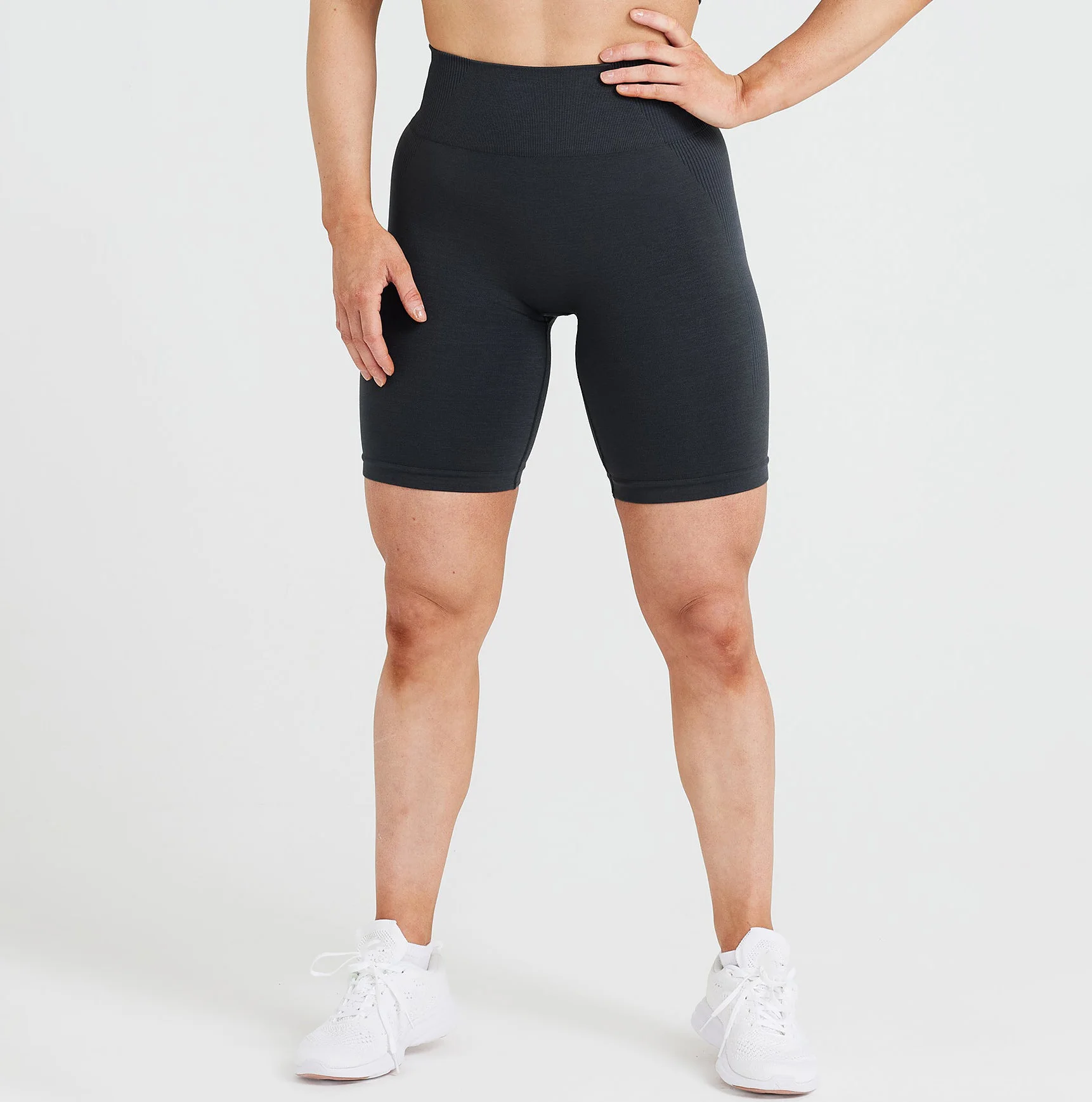 athletic shorts for women nylon spandex summer seamless yoga shorts