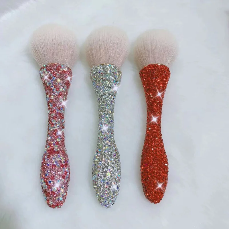 Diamond Nail Cleaning Natural Brush Soft Acrylic UV Gel Luxury Nails Dust Brushes