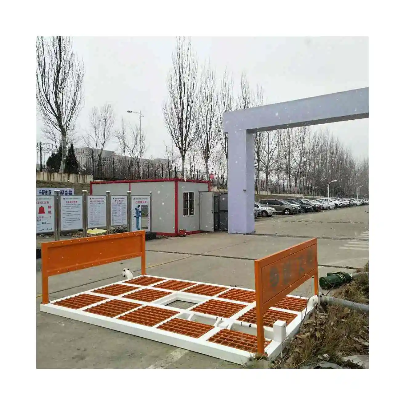 Напрямую с фабрики продажа строительного автомобиля силовая моечная система Строительная площадка Машина для мойки автомобилей