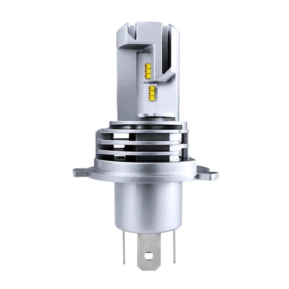 All In One Fan High Low Beam Car Lights Motor Auto Lighting 6500K White 9003 Bulbs For Led Headlight H4 Led