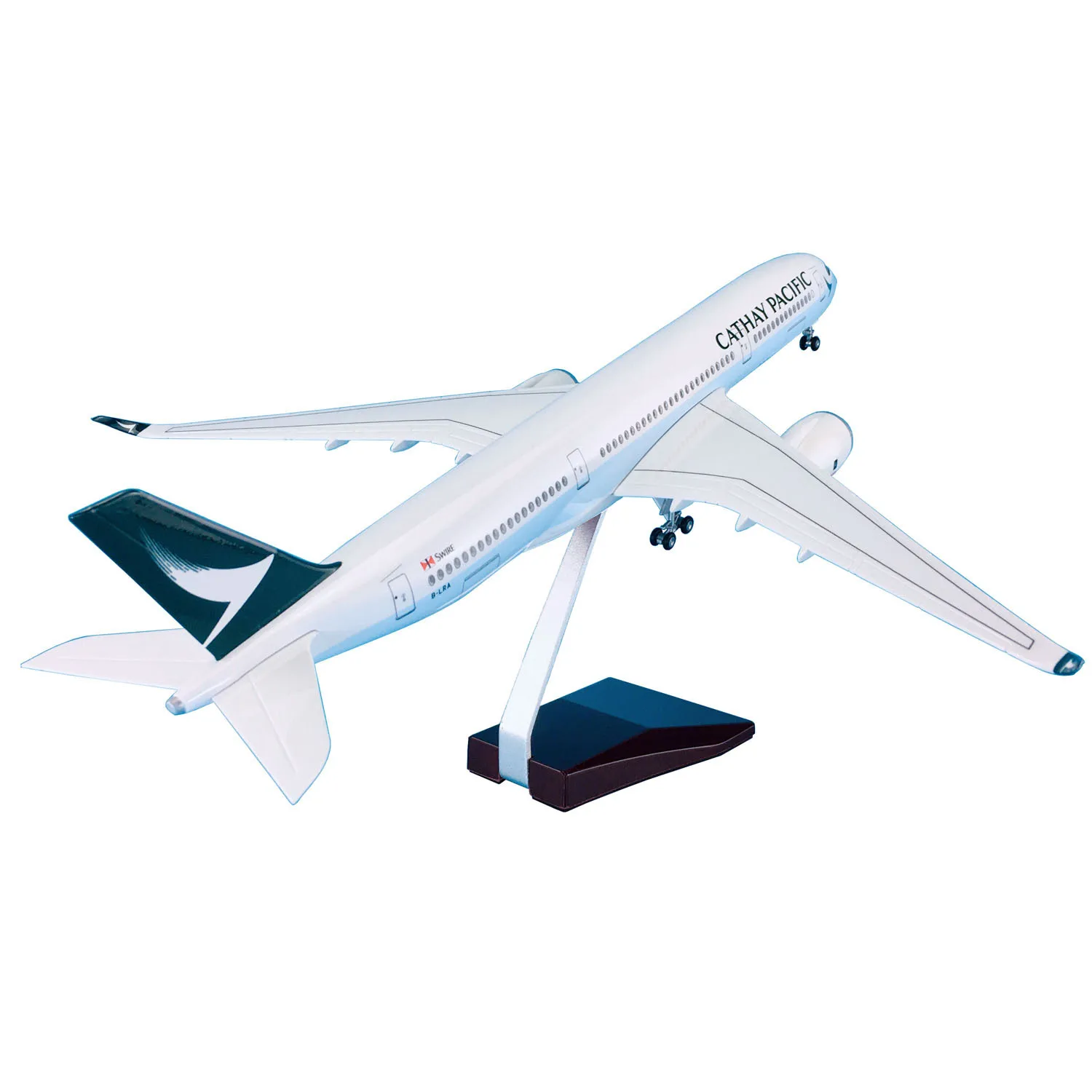 47-сантиметровый Аэробус CATHAY PACIFIC AIRLINES A350-900 ABS модель самолета