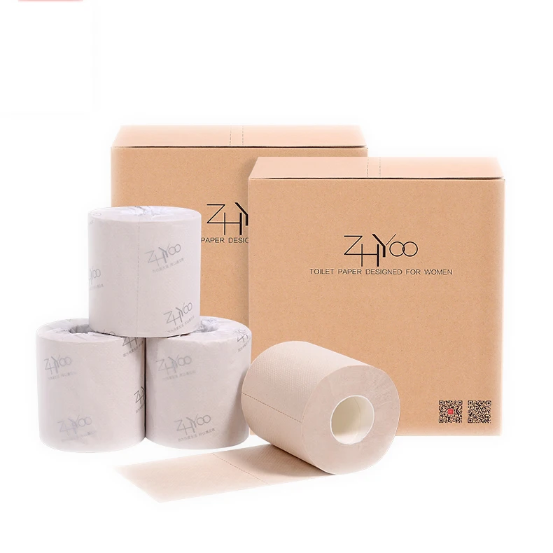 
Factory Wholesale OEM Health Organic Virgin Pulp Soft Toilet Paper For Sale Production Factory Paper Roll 