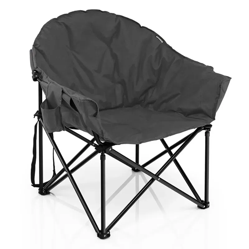 outdoor backrest rest short beach bungee round over sized compact moon chair