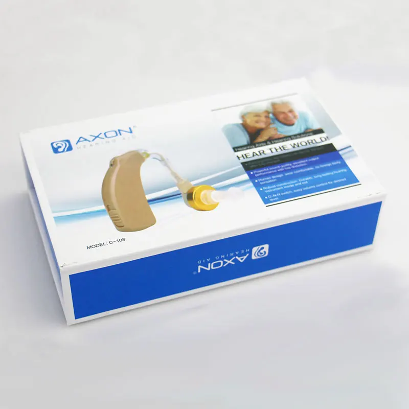 BTE Ear Aids Sound Amplifier Invisible Tube Digital China Mini Hearing Aid