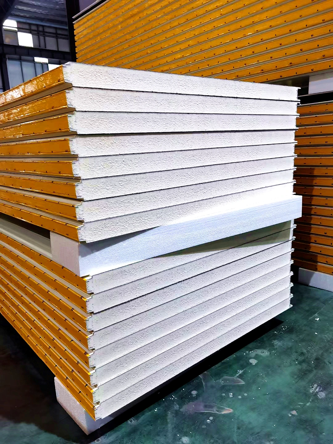 Eco-friendly Lightweight Wall Eps / Styrofoam Sandwich Panels Structural Insulated for Sips