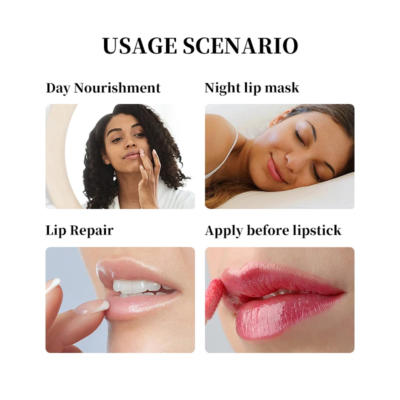 Custom Product Organic Beeswax Coconut Oil Fruit Flavored Aloe Lipstick Vegan Long Lasting Nourishing Smoothing Honey Lip Balm