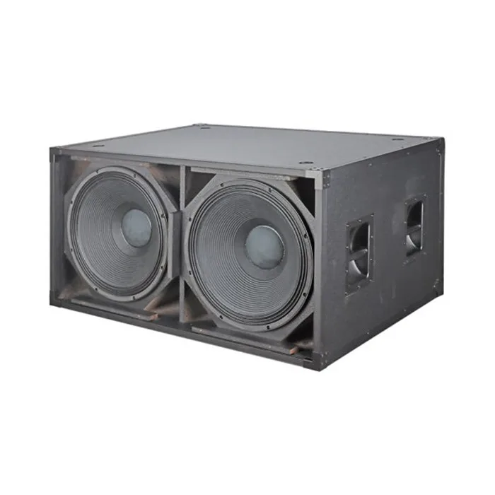 TKG M218 sound system outdoor  dual 18 inch subwoofer box