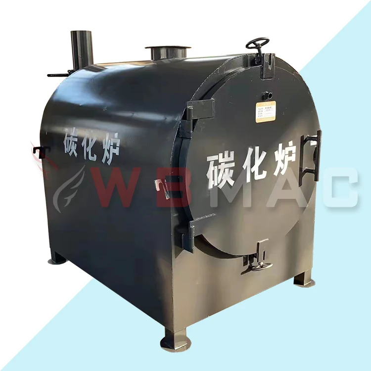 Wood Charcoal Carbonization Furnace coal carbonization furnace  Charcoal Machine For Wood Biochar Making Price