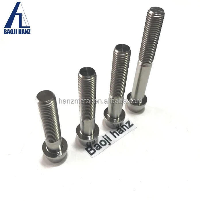 UNF/UNC standard titanium bolts/screws