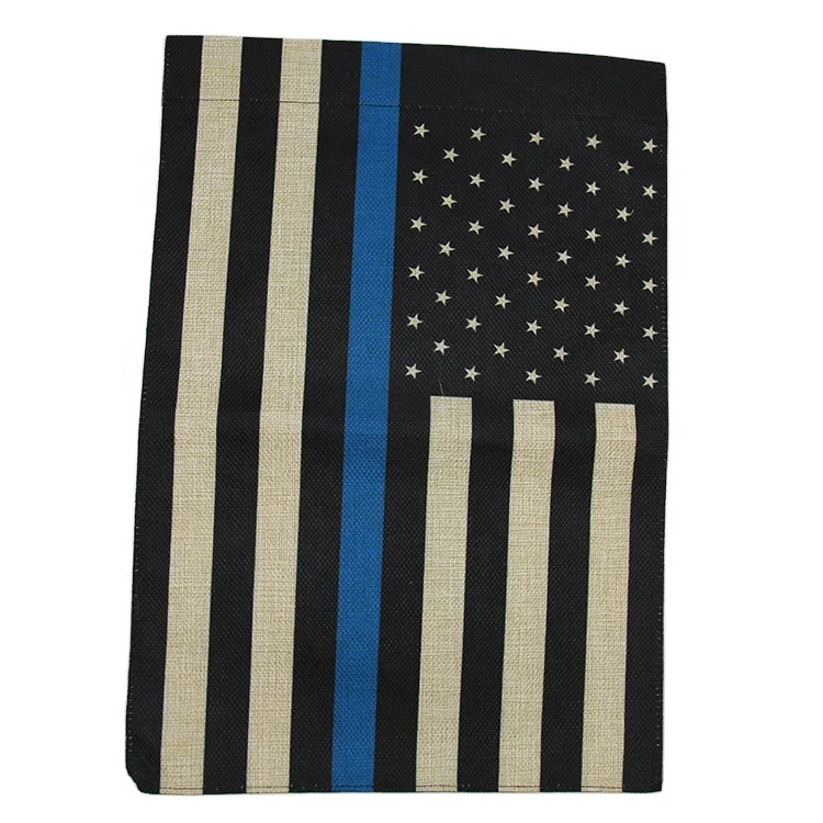 Прямая продажа с фабрики оптовая дешевый двухсторонний декоративный Садовый флаг из мешковины 12 х18 дюймов