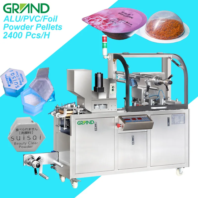 Blister Packing machine small Cup filler For Salt