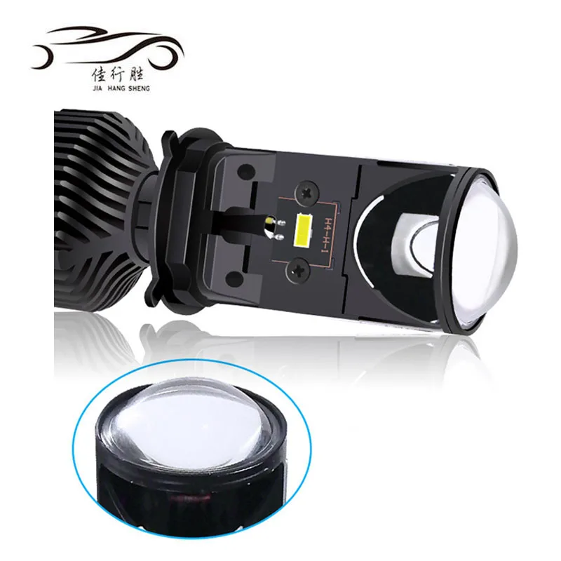 JHS Mini Projector Lens Y6 Led Headlight 8000LM High Low Beam fog lights Y6 headlamp Bulbs car accessories