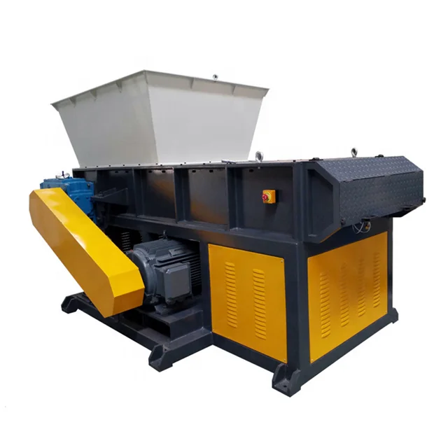 Tire shredders tyre recycling equipment plastic industrial shredder machine
