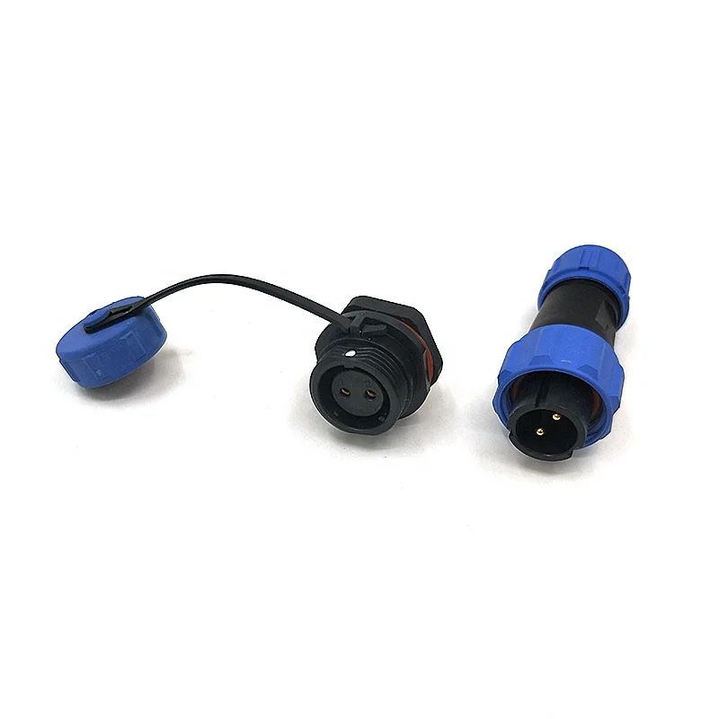 SP11 SP13 SP17 SP21 SP29 Connector 2 3 4 5 6 7 8 9 10 12 16 17 20 24 26 Pin SP Series Wire IP68 Waterproof Connector