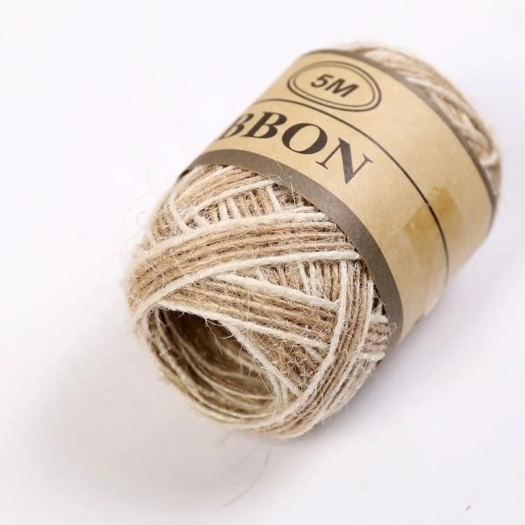 
24PCS Vintage DIY Jute Rope Natural Jute Twine Rustic String Cord Rope 