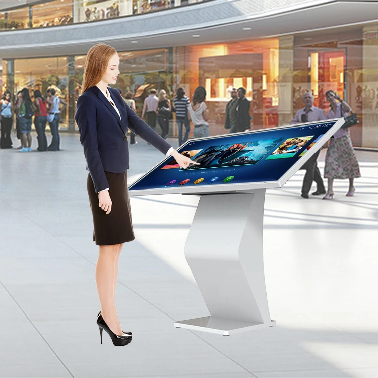 32 inch 4K UHD Window Os/Android Wifi Pc Touch Screen Monitor Kiosk Screen IR Touch Lcd Display Digital Signage Monitor