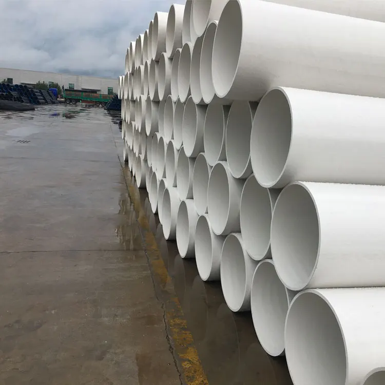 Factory Sale PVC drainage pipe 1 2 3 4 5 6 8 10 12 14 inch sdr 13.5 17 21 26 32.5 41 pvc sewer pipe sanitary pipe