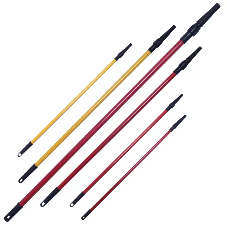 Metal steel Telescopic pole for paint roller  window cleaning scraper  extension  Rod mop handle