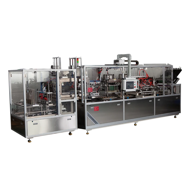 CD-500R Automatic Packing Packaging Rotary Type Paper To Paper  Blister Packing Machine