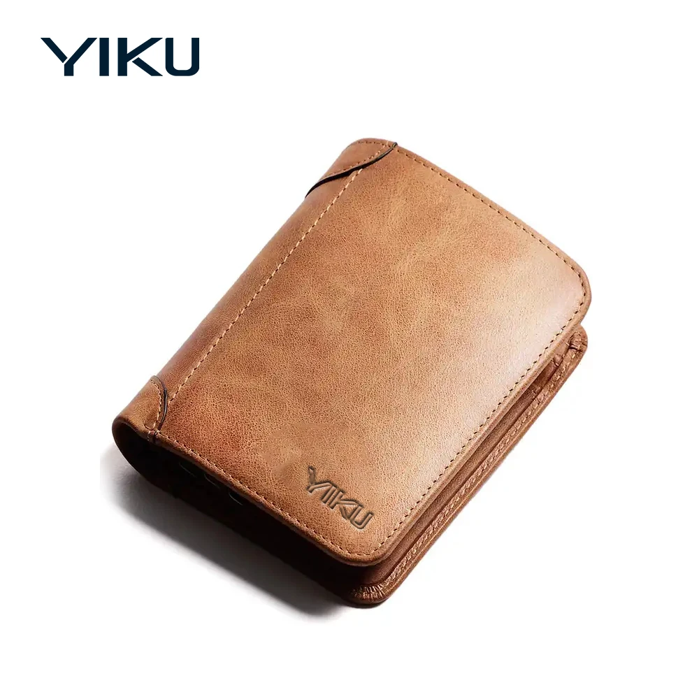 Custom wallet card holder slim wallet for mens designer  luxury purse money bag genuine leather wallet men