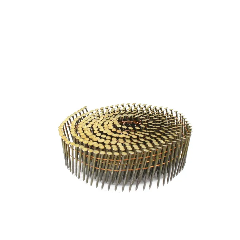 
High Quality Screw Shank Coil Nail for Frame Structures and Making Wooden Pallet 