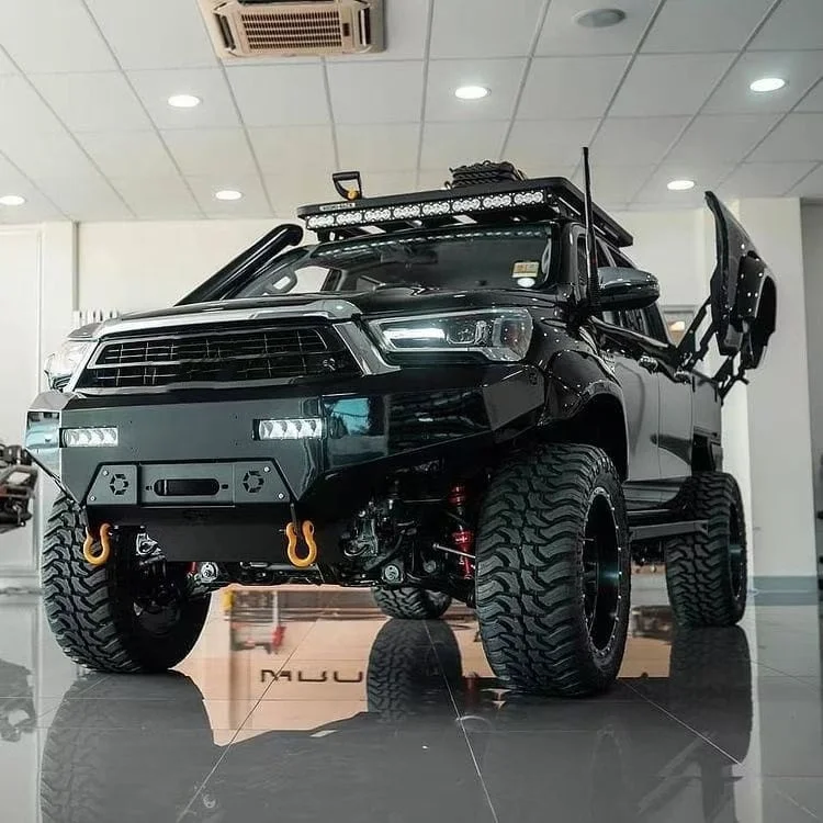  MAICTOP Автомобильные аксессуары Фары для hilux 2015-2018 обновление до 2019-2021 новейший дизайн внешнего