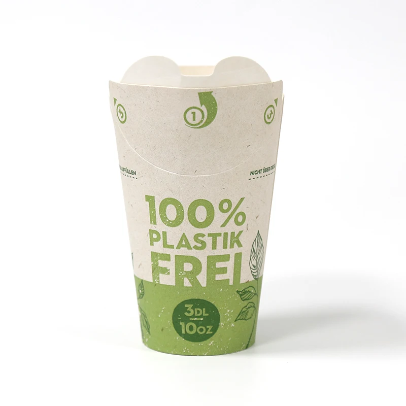 Grease proof take away popcorn dried meat floss paper cup