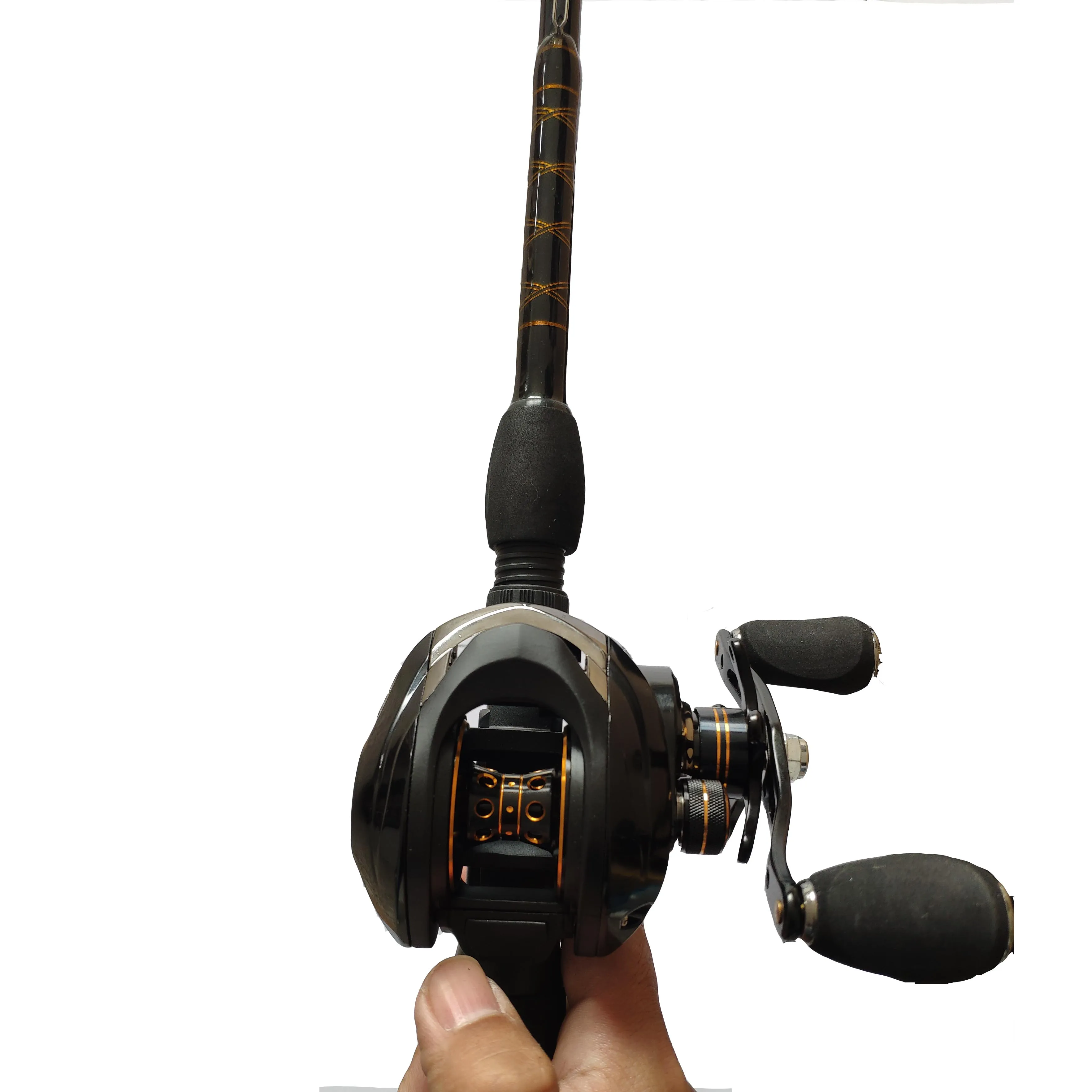 7ft 10-30g Fiberglass Casting Fishing Rod and Reel Combo