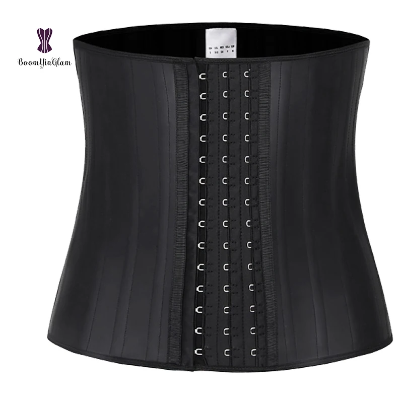 11.6 inch 25 Steel Bone Waist Trainer sashes Ann cheri Corset Fitness Body Shaper Latex Waist Trimmer Slimming Belt Corsets