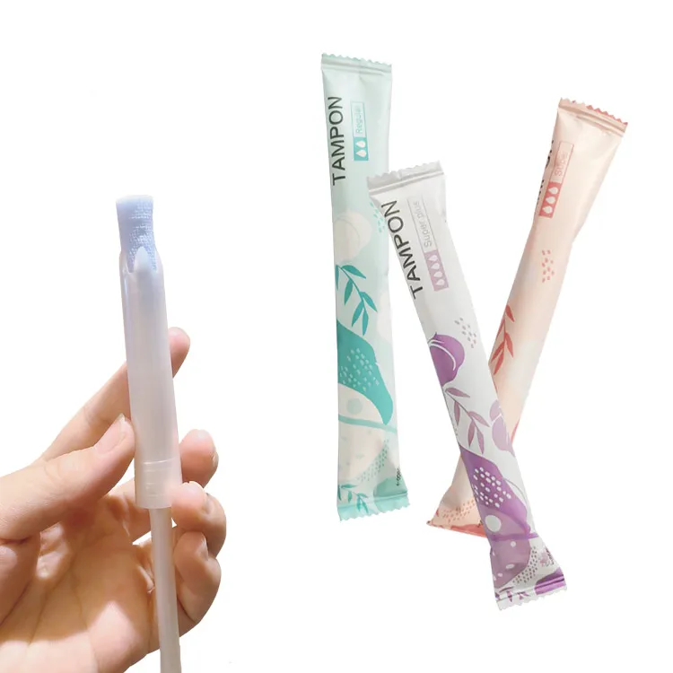 wholesale supplier regular size organic mini tampons with applicator