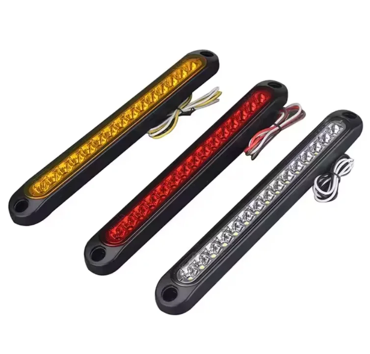 Wholesale Cheap 15led Rear Light Trailer Stop Signal Trailer Led Truck Led 24v Truck Lights Led Tail Light 10-30v Brake Bulbs