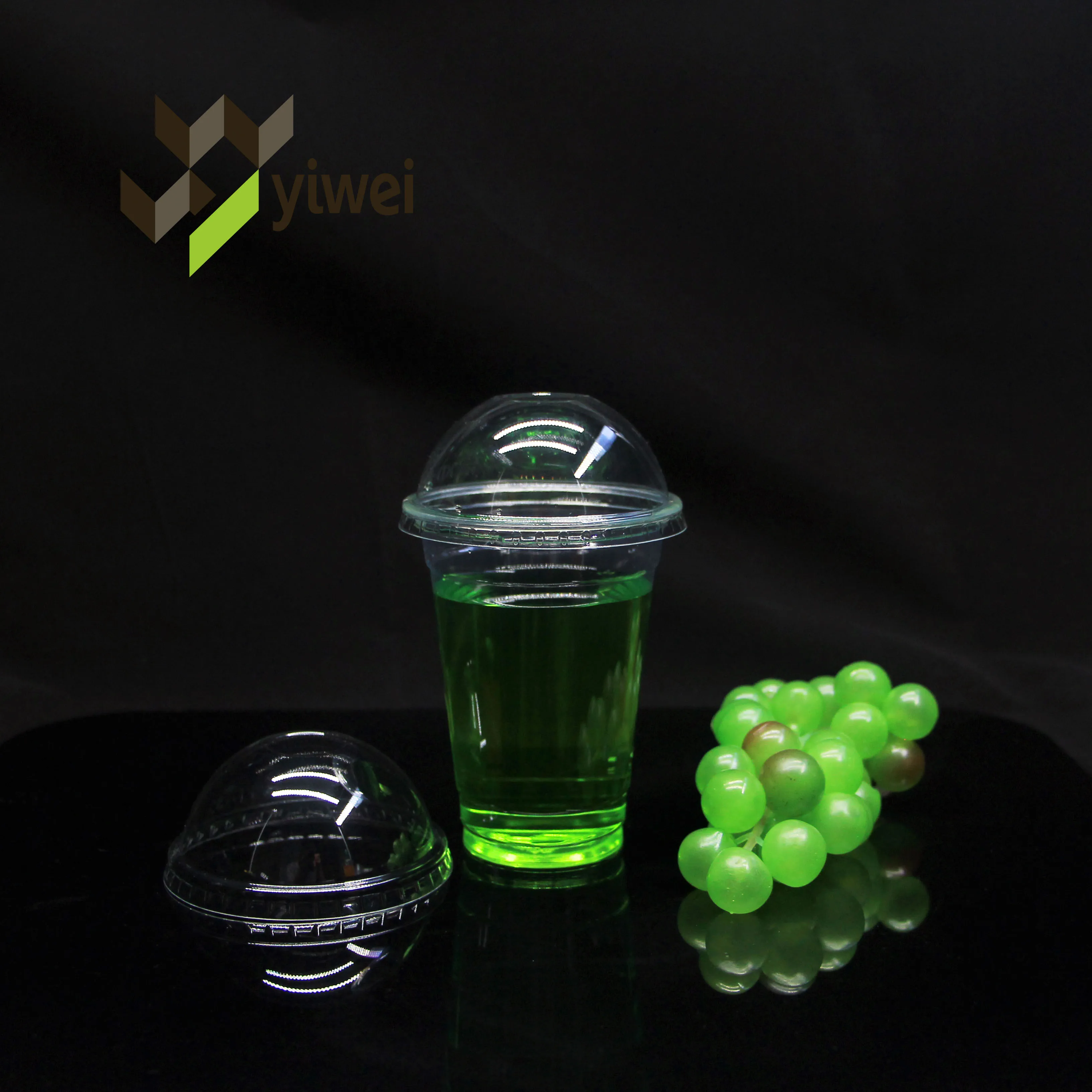 Wholesale Bubble Tea Cold Drink Beverage Packaging, PET/RPET Recycled Transparent Juice Plastic Cup/