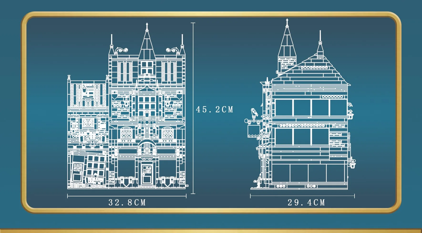 New Mould King 16040 Streetview Building Blocks the Magic Book Store Model Assembly Building Bricks for Kids