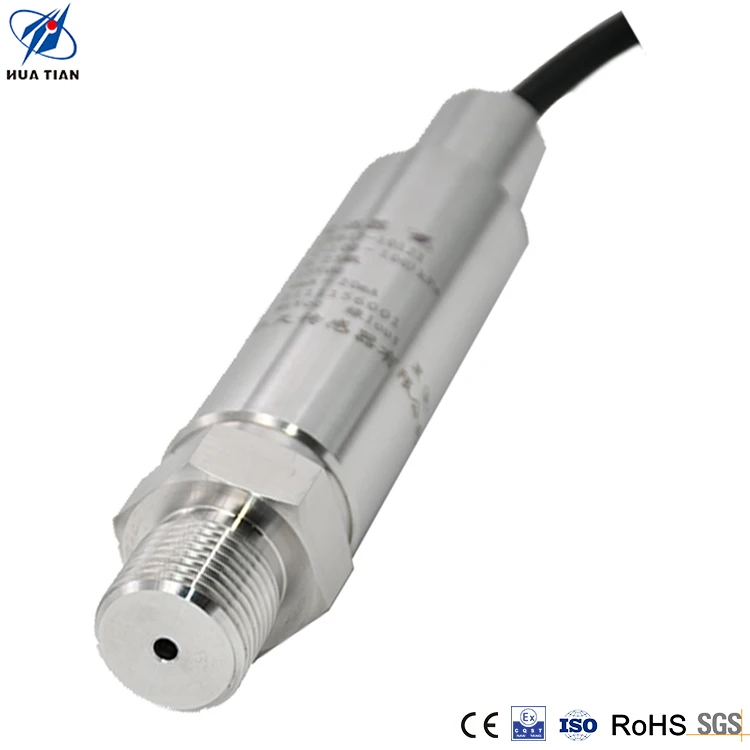 China Huatian CYB4242 OEM ODM 4-20ma differential air fuel oil flat film mini pressure transmitter sensor