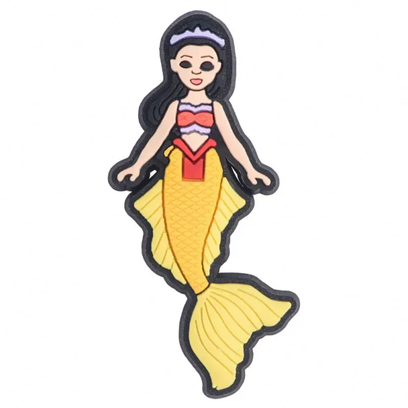 little mermaid clog charmr charms charm kids high quality shoe for accessories