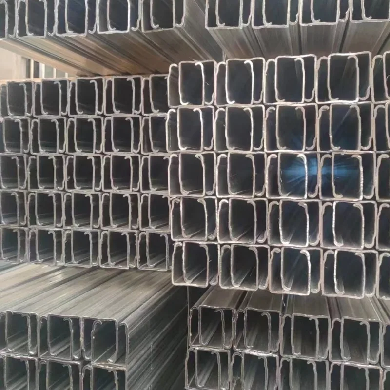 Factory Sliding Door Rail U-channel track for gate wheel roller aluminium Track Sliding Rail