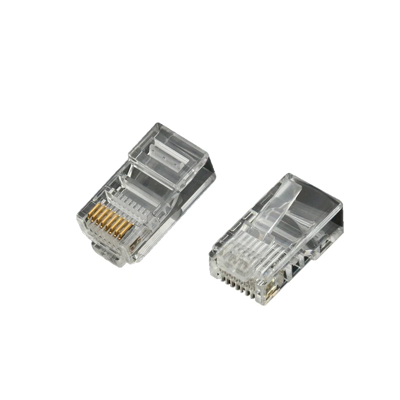  EXW высококачественный Cat5E RJ45 разъем штекер неэкранированный